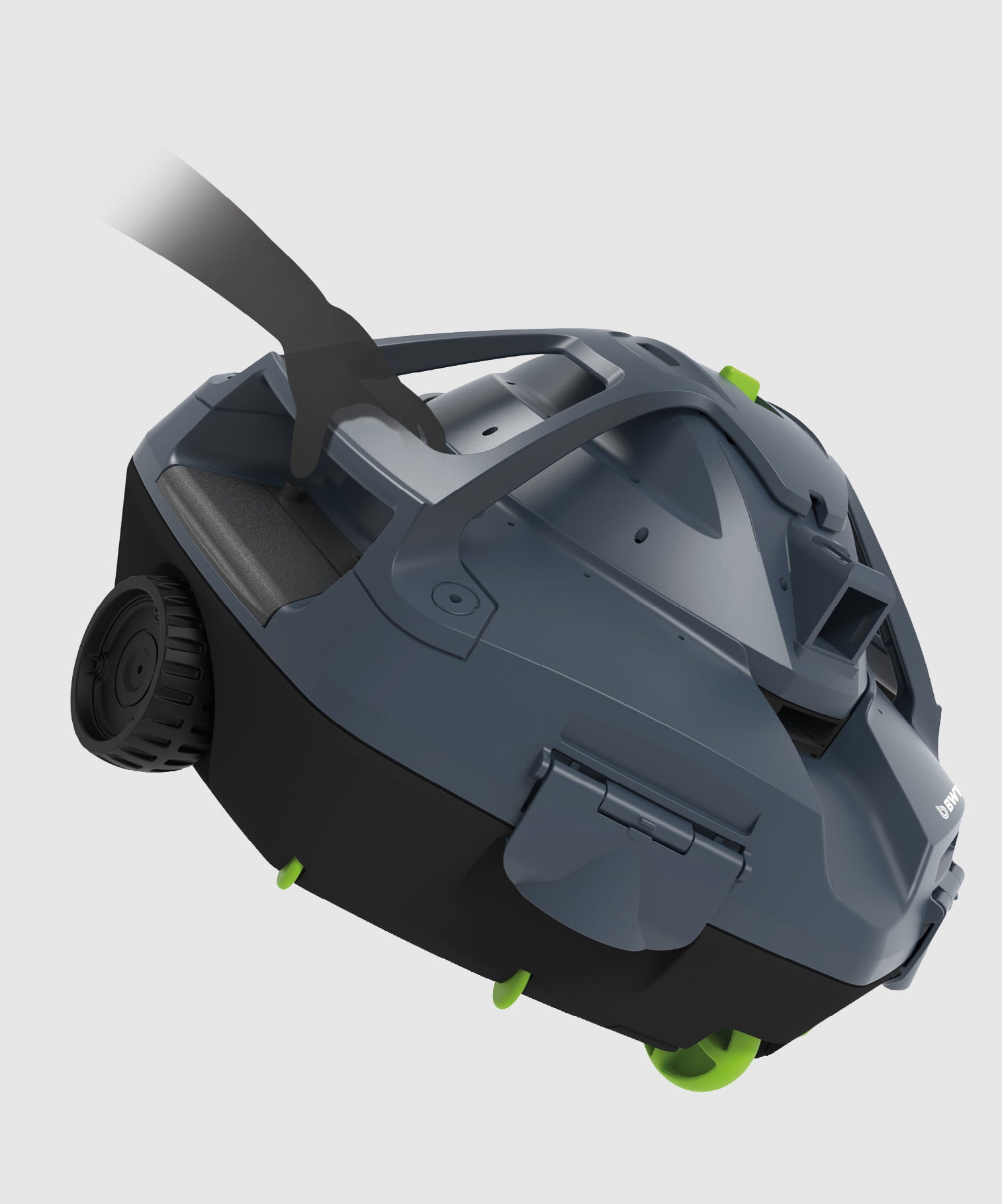 Robot de piscine ergonomique