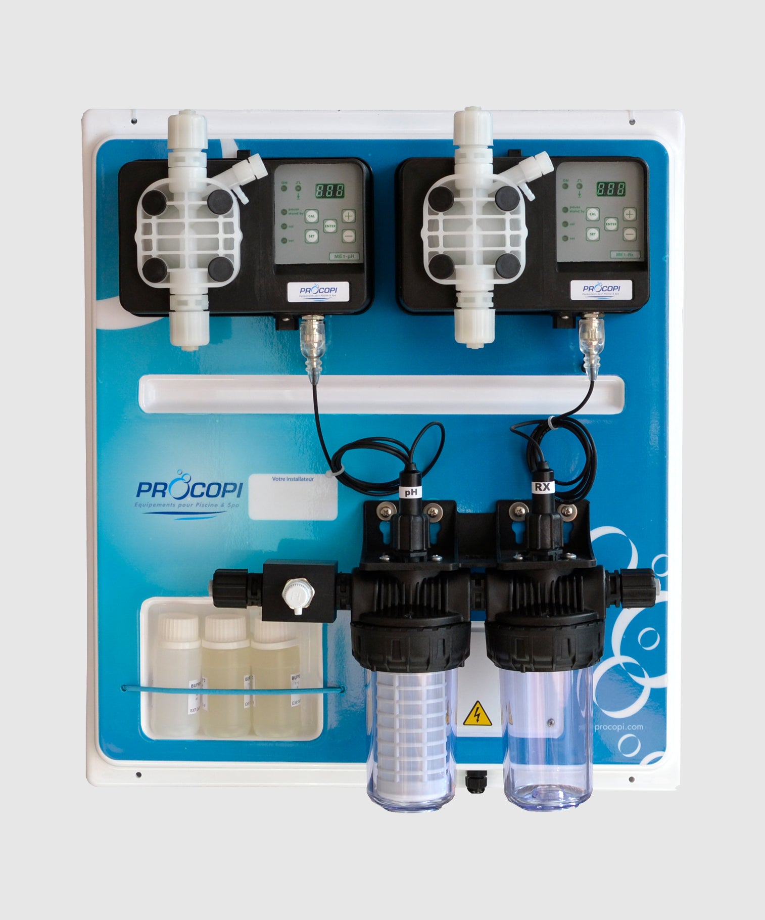 Sonde 12 cm pH de pompe Régulation (1m) MCD